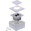 Socket-outlet InLine 76842A 2 x RJ-45 Biały Kabel sieciowy Kat. 6a