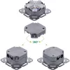 Socket-outlet InLine 76842A 2 x RJ-45 Biały Kabel sieciowy Kat. 6a