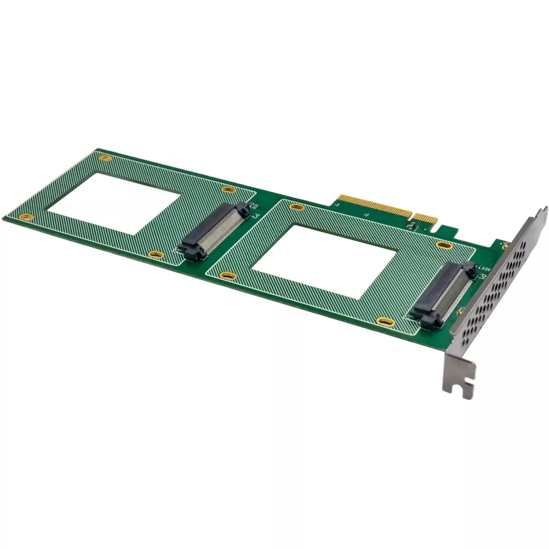 InLine 76660O Wewnętrzny adapter U.2 PCIe Męski 4 Gbit/s