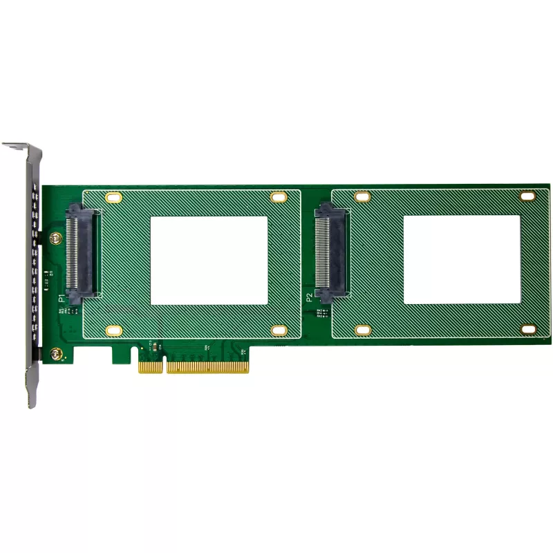 InLine 76660O Wewnętrzny adapter U.2 PCIe Męski 4 Gbit/s