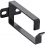 Uchwyt kablowy InLine 19110T metal 44,4×102,8×80 mm czarny, uniwersalny