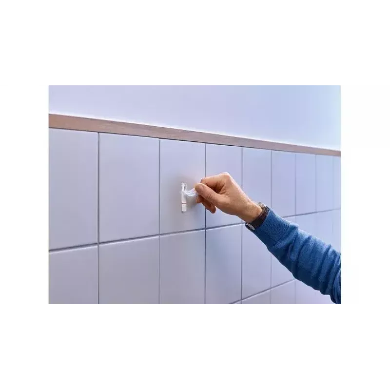Uniwersalny haczyk TESA 77762 Wewnętrzny Biały 2 szt.