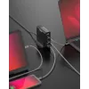 Ładowarka do urządzeń mobilnych Sitecom CH-1004 — Uniwersalna ładowarka sieciowa AC wewnętrzna, wejście 100–240 V, wyjście do 20 V, 3× USB-C, czarna