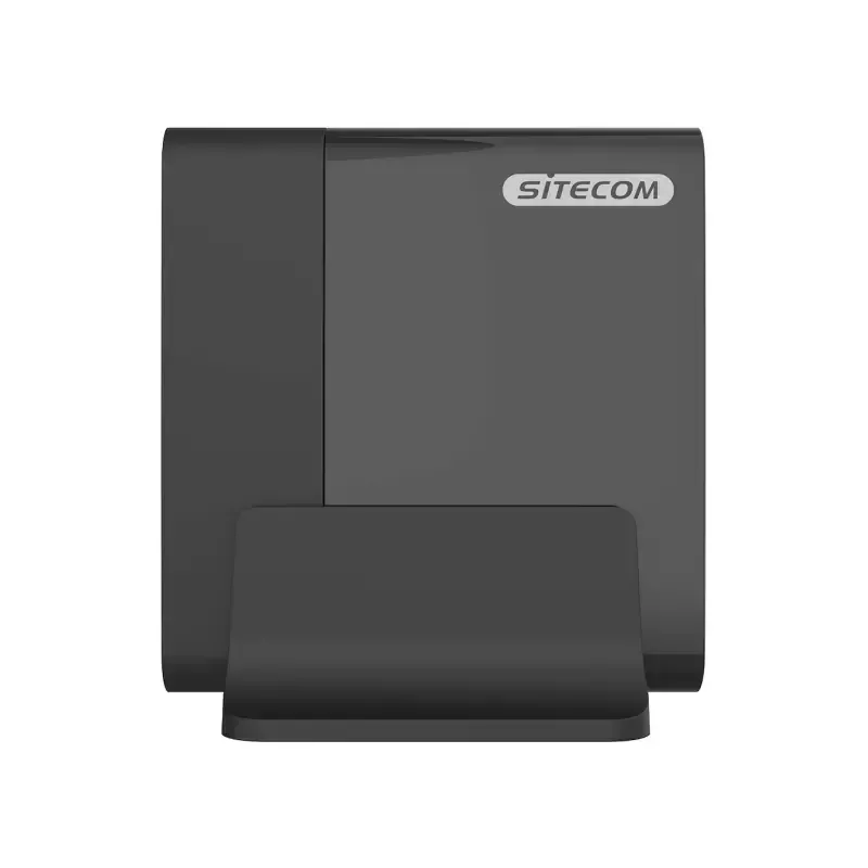 Ładowarka do urządzeń mobilnych Sitecom CH-1004 — Uniwersalna ładowarka sieciowa AC wewnętrzna, wejście 100–240 V, wyjście do 20 V, 3× USB-C, czarna