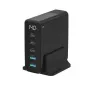 Ładowarka do urządzeń mobilnych Sitecom CH-1004 — Uniwersalna ładowarka sieciowa AC wewnętrzna, wejście 100–240 V, wyjście do 20 V, 3× USB-C, czarna