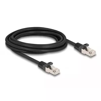 Kabel DeLOCK RJ50 męski na RJ50 męski S/FTP 3 m czarny