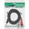 Kabel audio 2x RCA żeński / 3,5 mm stereo męski 1 m InLine 89941B