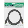 Kabel DisplayPort InLine 15355, 0,5 m, DisplayPort–DisplayPort, czarny, 6 mm