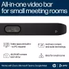 Video bar HP Poly Studio X32 All-In-One, 4K Ultra HD, 20 MP, 5-osobowy, Wi‑Fi, Ethernet, Bluetooth (bez zasilacza, TAA)
