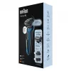 Maszynka goląca Braun Series 6 61-B1500s z folią, trymer, niebieska