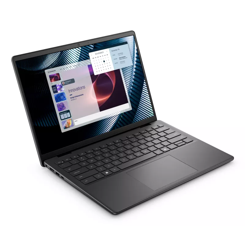 DELL Pro 14 Essential PV14250 Intel Core 7 150U Laptop 35.6 cm (14 cali) Full HD+ 16 GB DDR5-SDRAM 1 TB SSD Wi-Fi 6 (802.11ax) Windows 11 Pro niemiecki Czarny