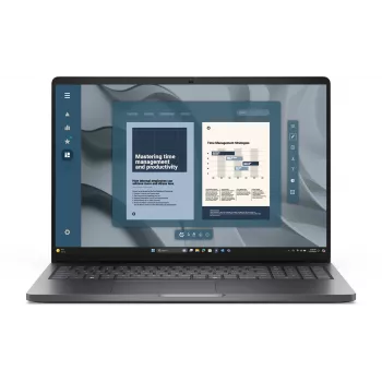 Laptop DELL Pro 16 PC16255 AMD Ryzen™ 5 220 40,6 cm (16 cali) Full HD+ 16 GB DDR5-SDRAM 512 GB SSD Wi-Fi 6E (802.11ax) Windows 11 Pro niemiecki czarny