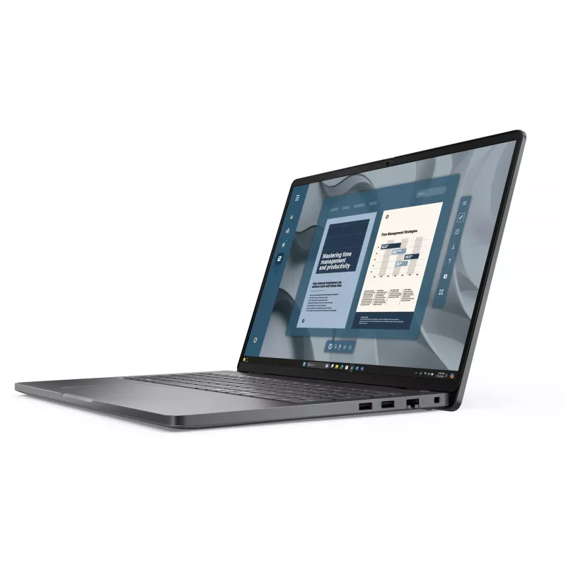 Laptop DELL Pro 16 PC16255 AMD Ryzen™ 5 220 40,6 cm (16 cali) Full HD+ 16 GB DDR5-SDRAM 512 GB SSD Wi-Fi 6E (802.11ax) Windows 11 Pro niemiecki czarny