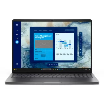 DELL Pro 16 PC16250 Intel Core Ultra 5 225U Laptop 40,6 cm (16 cali) Full HD+ 16 GB DDR5-SDRAM 512 GB SSD Wi-Fi 6E (802.11ax) Windows 11 Pro Niemiecki Czarny