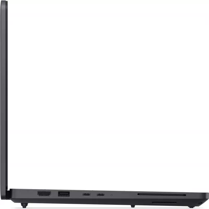 DELL Pro Max 14 MC14250 Intel Core Ultra 7 265H Mobilna stacja robocza 35,6 cm (14 cali) Full HD+ 32 GB LPDDR5x-SDRAM 1 TB SSD NVIDIA RTX PRO 500 Czarnywell Wi-Fi 7 (802.11be) Windows 11 Pro Niemiecki Czarny
