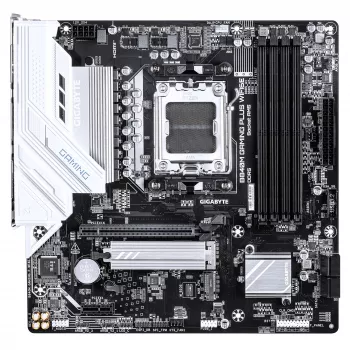 Płyta główna GIGABYTE B840M GAMING PLUS WIFI6E - Procesory AMD Ryzen 9000, VRM 8+2+2 fazy, do 8200MHz DDR5 (O.C), 2xM.2 PCIe 4.0, Wi-Fi 6E, LAN 1GbE, USB 3.2 Gen 2