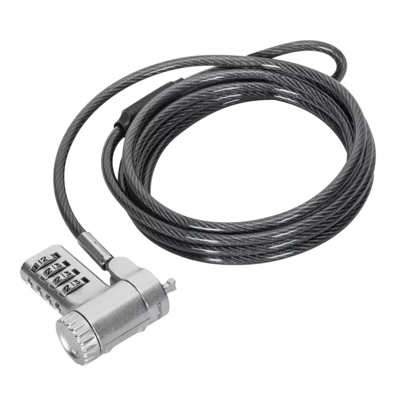 Targus ASP96RGLX linka zabezpieczająca srebrna 2 m