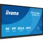 Panel interaktywny IIYAMA TE9813A-B2AG 97,5 cala (2,48 m) 4K Ultra HD 500 cd/m² Wi‑Fi Android 24/7 Czarny