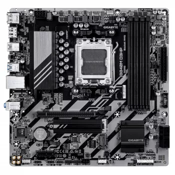 Płyta główna GIGABYTE B840M D3HP - Procesory AMD Ryzen 9000, VRM 8+2+2 fazy, do 8200MHz DDR5(O.C), 2xPCIe 4.0 M.2, LAN 1GbE, USB 3.2 Gen 2