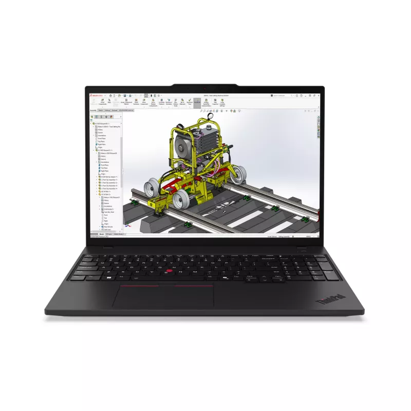 Lenovo ThinkPad P16s Gen 4 (AMD) Copilot+ PC AMD Ryzen AI 9 HX PRO 370 Mobilna stacja robocza 40,6 cm (16 cali) WUXGA 96 GB DDR5-SDRAM 1 TB SSD Wi-Fi 7 (802.11be) Windows 11 Pro Niemiecki Czarny