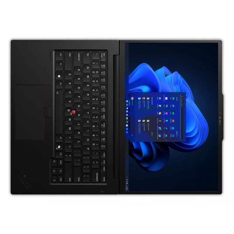 Lenovo ThinkPad P14s Gen 6 (Intel) Intel Core Ultra 7 265H Mobile workstation 36,8 cm (14,5 cala) WQXGA 64 GB DDR5-SDRAM 1 TB SSD NVIDIA RTX PRO 1000 Blackwell Wi-Fi 7 (802.11be) Windows 11 Pro German Czarny