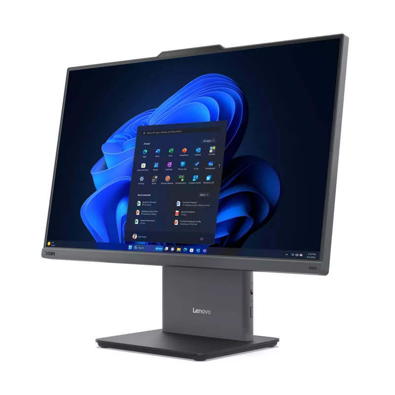 Komputer stacjonarny Lenovo ThinkCentre Neo50a-24 Gen 5 Intel Core 5 210H 23,8 cala FHD, 16 GB RAM, 512 GB SSD, Windows 11 Pro