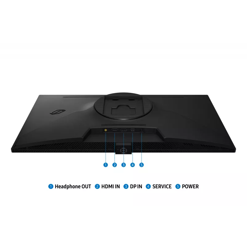 Samsung 27 cali Odyssey OLED G61SH QHD 240 Hz Monitor gamingowy, 68.6 cm (27 cali), 2560 x 1440 pikseli, Quad HD, OLED, 0.03 ms, Czarny
