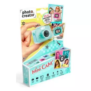 Aparat do natychmiastowego druku Canal Toys Photo Creator CLK 058 — Turkusowy, MicroSD, 0,96-calowy LCD