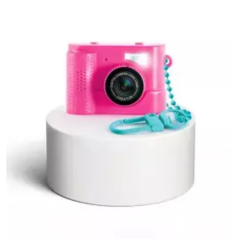 Aparat cyfrowy Canal Toys Photo Creator CLK061 — różowy, 0,96-calowy wyświetlacz LCD, obsługa MicroSD, USB