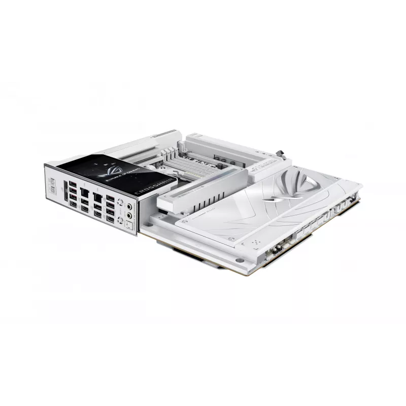 Płyta główna ASUS ROG CROSSHAIR X870E GLACIAL — AMD X870E, Socket AM5, E-ATX, DDR5, do 256 GB, Wi‑Fi 7, 10Gb Ethernet