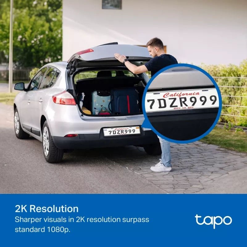 TP-Link Tapo TC41 V2 Sferyczna kamera bezpieczeństwa IP Wewnętrzna i zewnętrzna 2304 x 1296 pikseli Sufit/Ściana/Słup