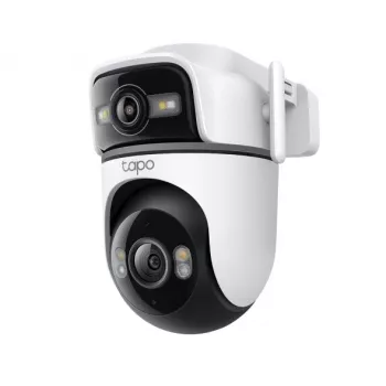 Kopułkowa kamera bezpieczeństwa IP TP-Link Tapo TC47 — 2304×1296, obiektyw 6 mm, 360° w poziomie, wewnątrz/na zewnątrz, montaż sufitowy, przewodowa i Wi‑Fi