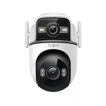 Kopułkowa kamera bezpieczeństwa IP TP-Link Tapo TC47 — 2304×1296, obiektyw 6 mm, 360° w poziomie, wewnątrz/na zewnątrz, montaż sufitowy, przewodowa i Wi‑Fi