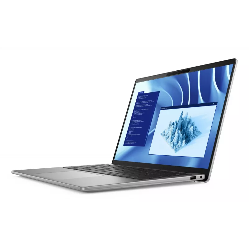 DELL Latitude 7455 Copilot+ PC Snapdragon X1P-64-100 Laptop 35,6 cm (14 cali) Dotykowy Quad HD+ 16 GB LPDDR5x-SDRAM 512 GB SSD Wi-Fi 7 (802.11be) Windows 11 Pro Niemiecki Szary