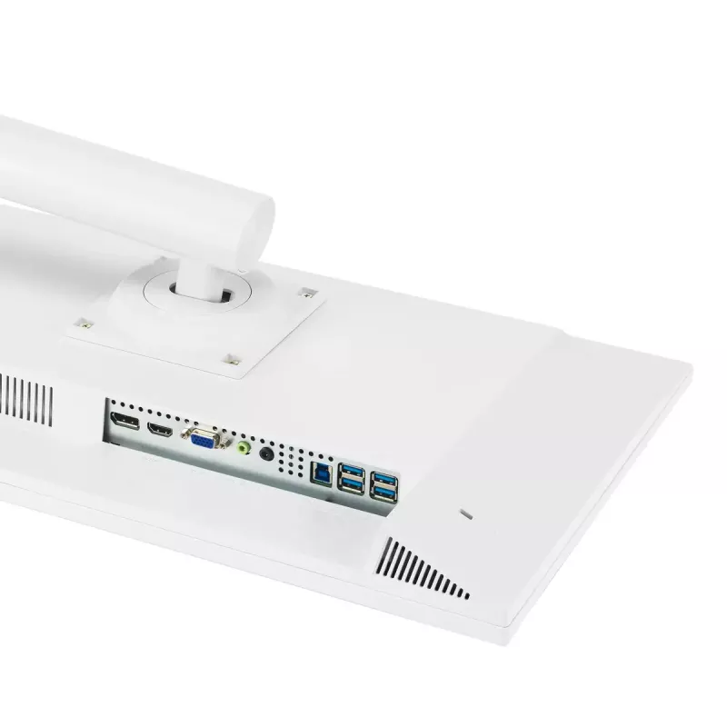 27-calowy monitor LCD ASUS VA279QGS-W, 1920x1080 Full HD, IPS, 1 ms, 350 cd/m², hub USB 3.2, głośniki, VESA, regulacja wysokości, biały