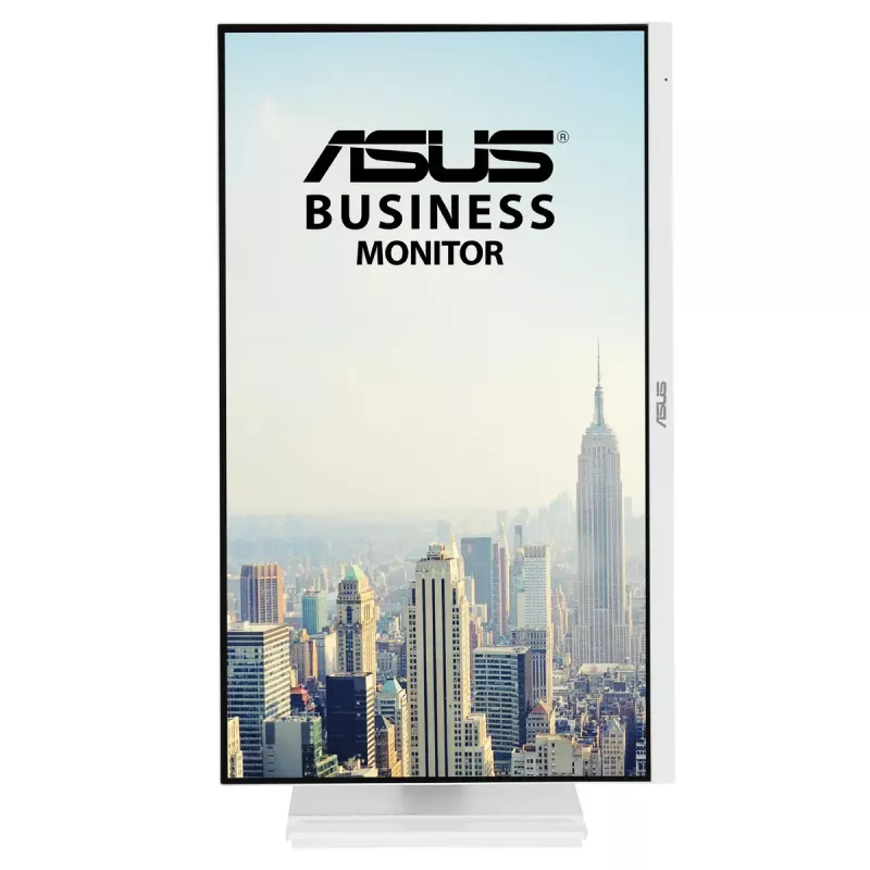 27-calowy monitor LCD ASUS VA279QGS-W, 1920x1080 Full HD, IPS, 1 ms, 350 cd/m², hub USB 3.2, głośniki, VESA, regulacja wysokości, biały
