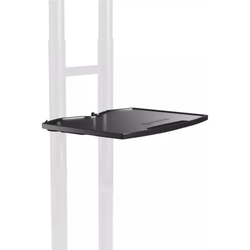 Akcesorium montażowe półki ONKRON APT1881-B do wyświetlaczy reklamowych, ABS i stal, 460×320×20 mm, czarny