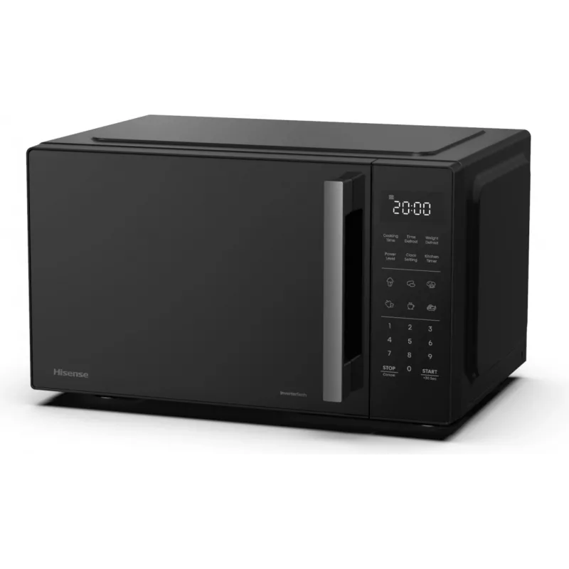 Kuchenka mikrofalowa Hisense H23MOBS4HI Czarny Solo do zabudowy wolnostojącej 23 l 900 W