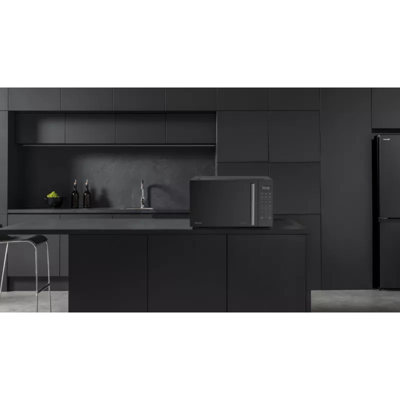 Kuchenka mikrofalowa Hisense H23MOBS4HI Czarny Solo do zabudowy wolnostojącej 23 l 900 W