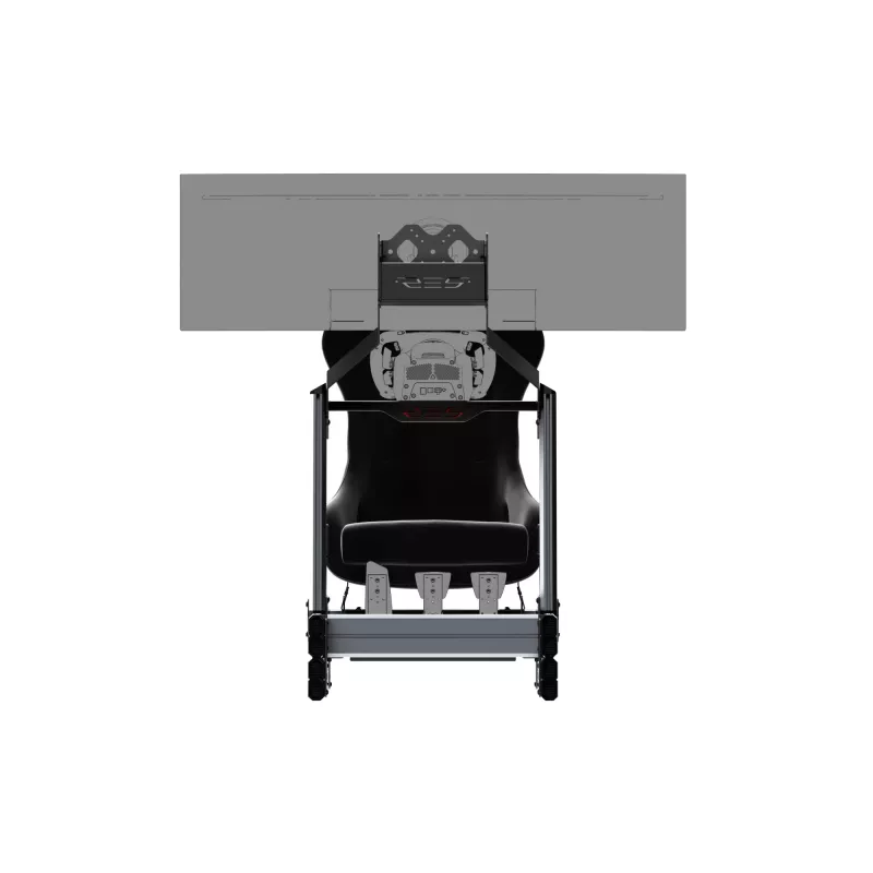 Res-Tech SMART COCKPIT + GT SEAT (BUNDLE), kokpit wyścigowy, Czarny, Szary, Akrylonitryl-butadien-styren (ABS), Aluminium, 52 kg, Włochy