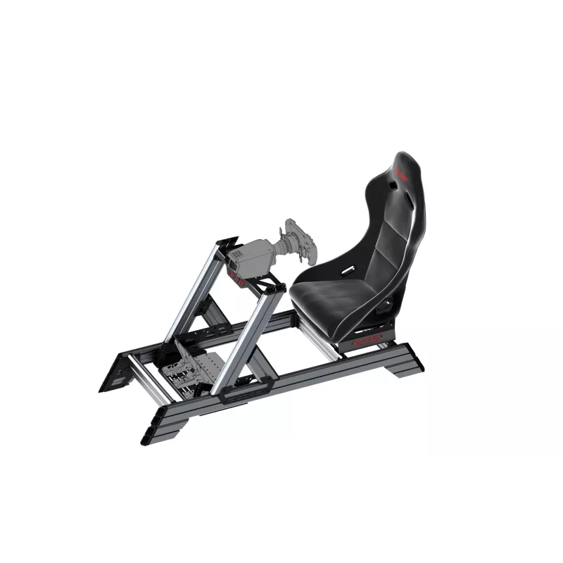 Res-Tech SMART COCKPIT + GT SEAT (BUNDLE), kokpit wyścigowy, Czarny, Szary, Akrylonitryl-butadien-styren (ABS), Aluminium, 52 kg, Włochy