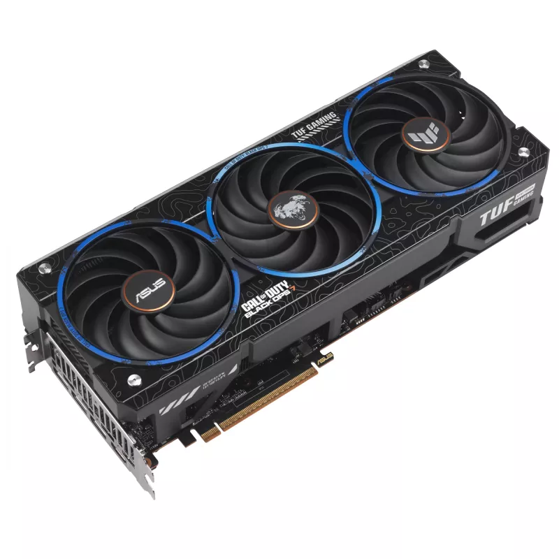 Karta graficzna ASUS TUF Gaming TUF-RX9070XT-O16G-COD-BO7 AMD Radeon RX 9070 XT 16GB GDDR6, 256-bit, PCIe 5.0, 3 wentylatory