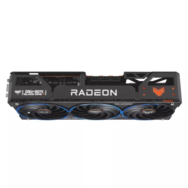 Karta graficzna ASUS TUF Gaming TUF-RX9070XT-O16G-COD-BO7 AMD Radeon RX 9070 XT 16GB GDDR6, 256-bit, PCIe 5.0, 3 wentylatory