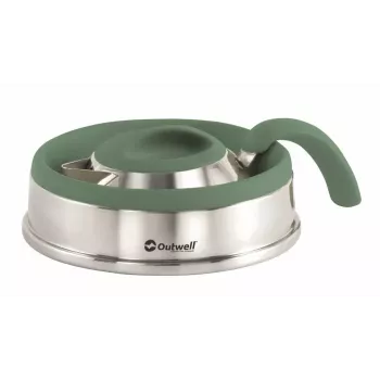 Czajnik Outwell Collaps Kettle 1,5 L – składany czajnik turystyczny, Shadow zielony