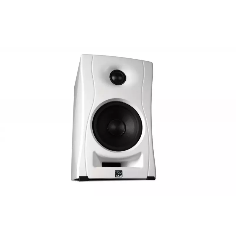Podstawki bliskiego pola Kali Audio LP-UNF WH do monitorów studyjnych/biurkowych, białe, z Bluetooth