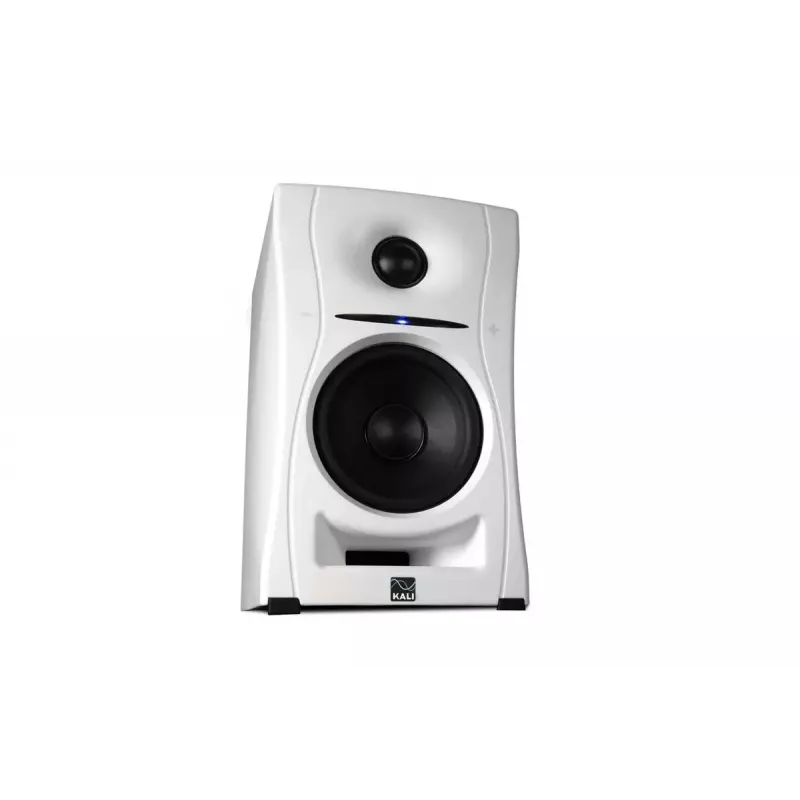 Podstawki bliskiego pola Kali Audio LP-UNF WH do monitorów studyjnych/biurkowych, białe, z Bluetooth