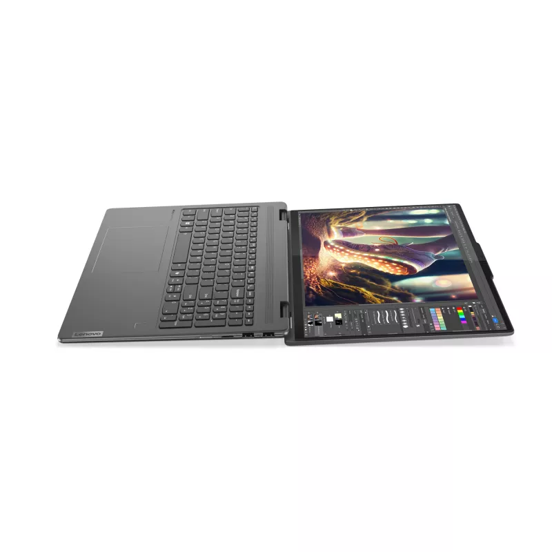 Lenovo Yoga 7 2-in-1 16IML9 Intel Core Ultra 7 155U Hybrid (2-in-1) 40,6 cm (16 cali) Dotykowy WUXGA 16 GB LPDDR5x-SDRAM 1 TB SSD Wi-Fi 6E (802.11ax) Windows 11 Home US English Szary