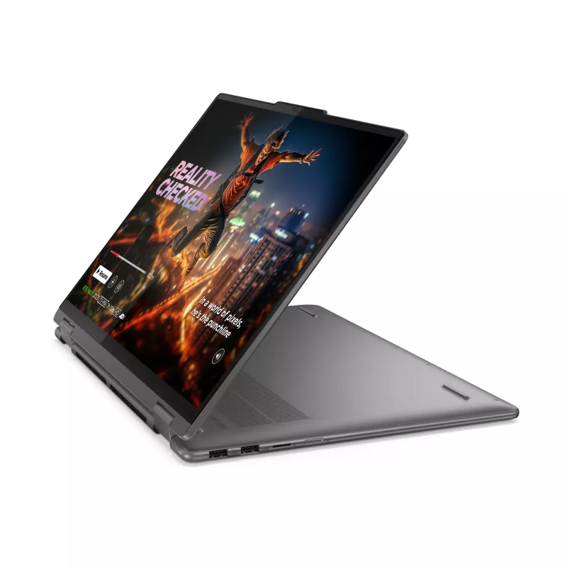 Lenovo Yoga 7 2-in-1 16IML9 Intel Core Ultra 7 155U Hybrid (2-in-1) 40,6 cm (16 cali) Dotykowy WUXGA 16 GB LPDDR5x-SDRAM 1 TB SSD Wi-Fi 6E (802.11ax) Windows 11 Home US English Szary