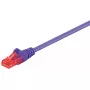 Kabel sieciowy GOOBAY 95260 Cat6 U/UTP fioletowy 0,50 m RJ-45–RJ-45