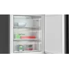 Siemens iQ500 KG49N4XAF lodówko-zamrażarka Wolnostojąca 440 L Czarny